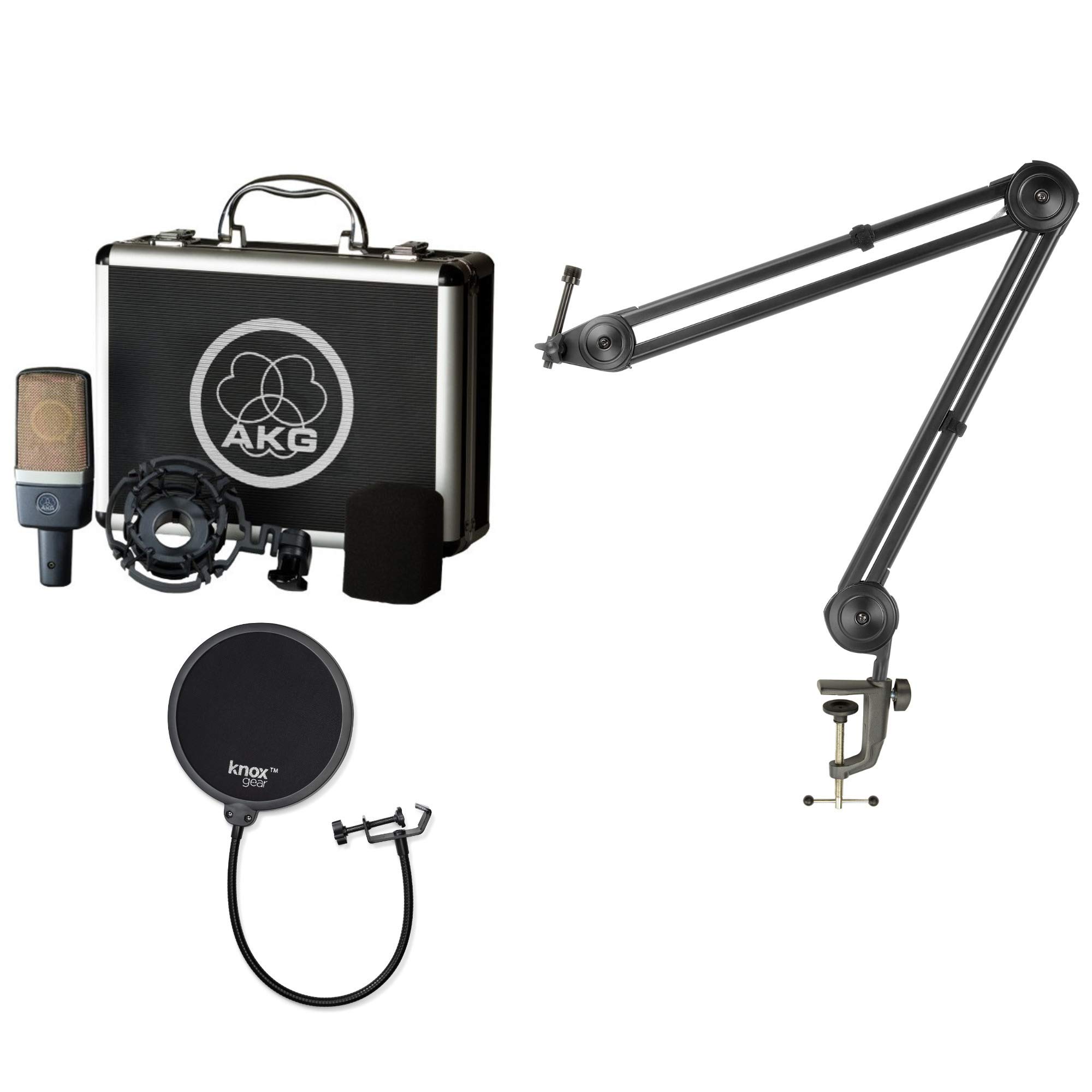 AKG Pro C214 Professional Large-Diaphragm Condenser Microphone
